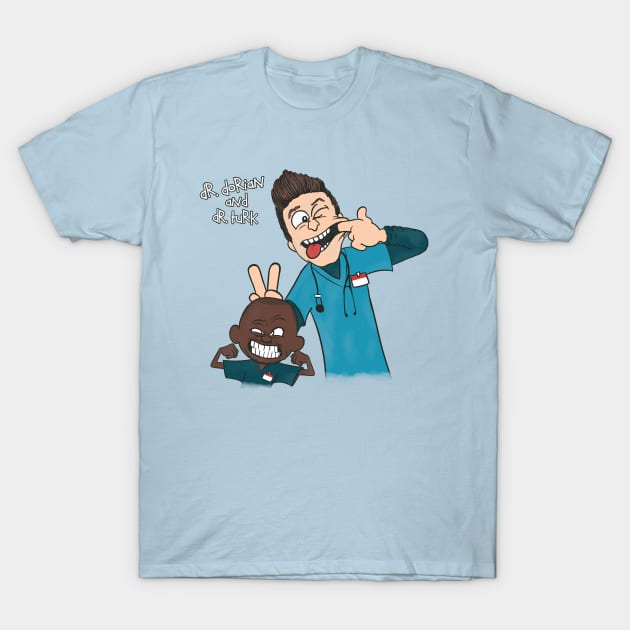 Dr. Dorian and Dr. Turk T-Shirt by SergioDoe